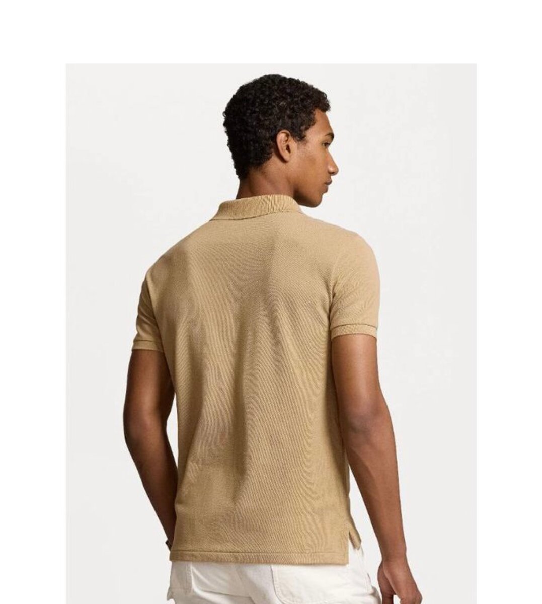 Polo beige élégant pour homme