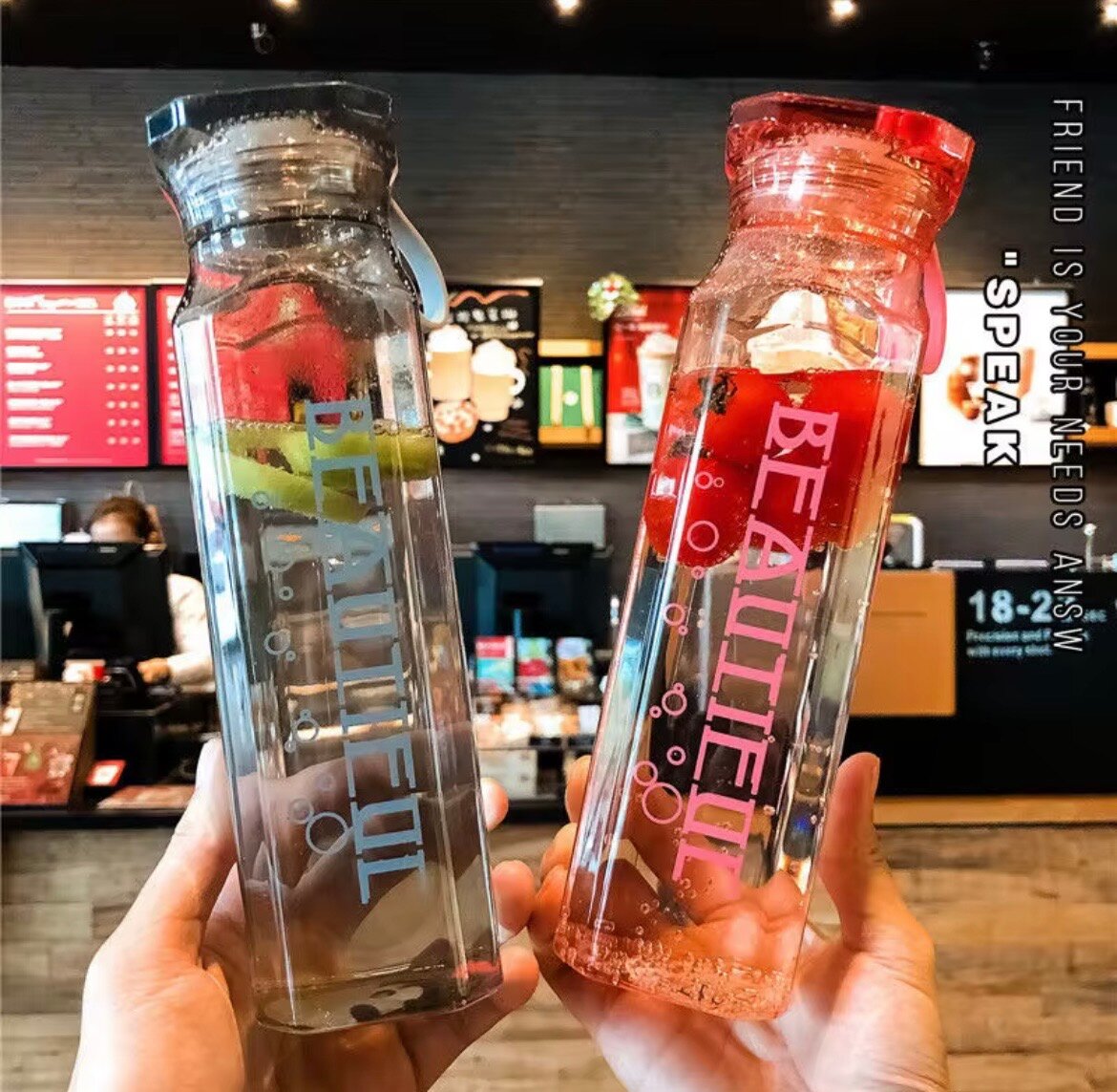 Bouteille Infuseur Colorée