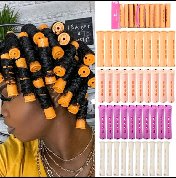 Bigoudis à cheveux flexibles