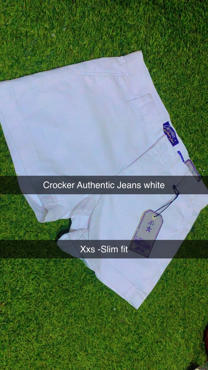 Jeans and under pant