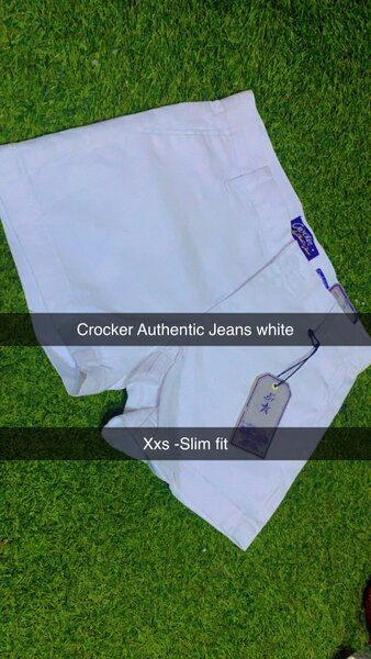 Jeans and under pant