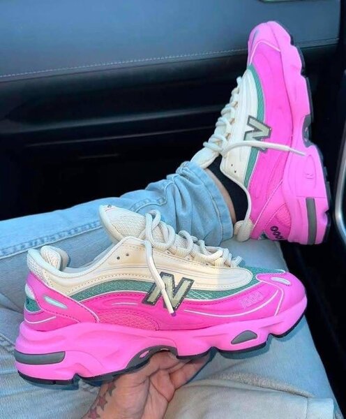 Baskets style urbain colorées