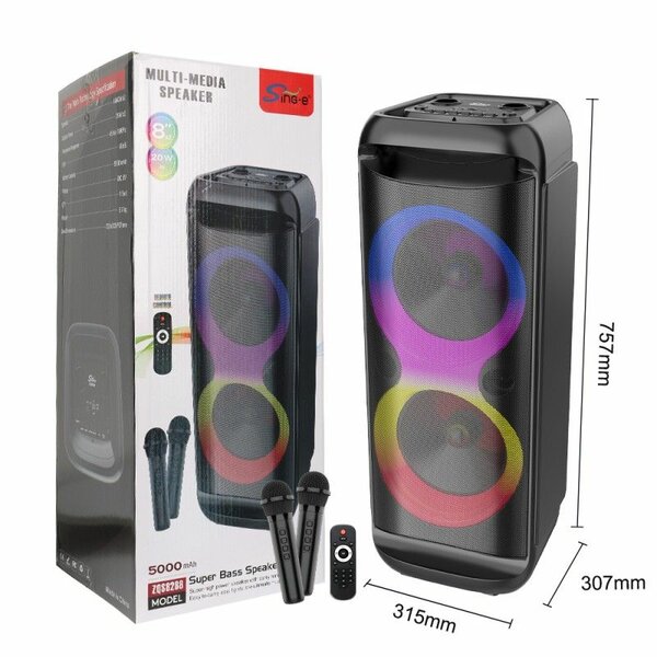 Enceinte Bluetooth LED
