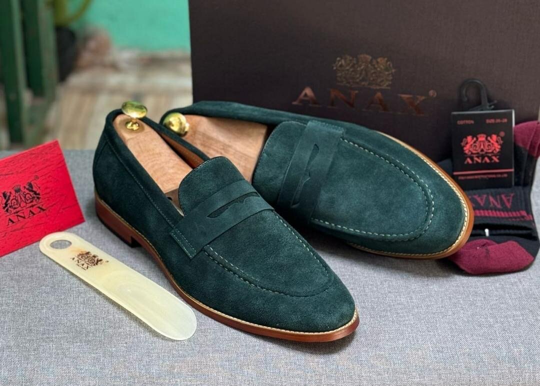 Mocassins en daim élégants