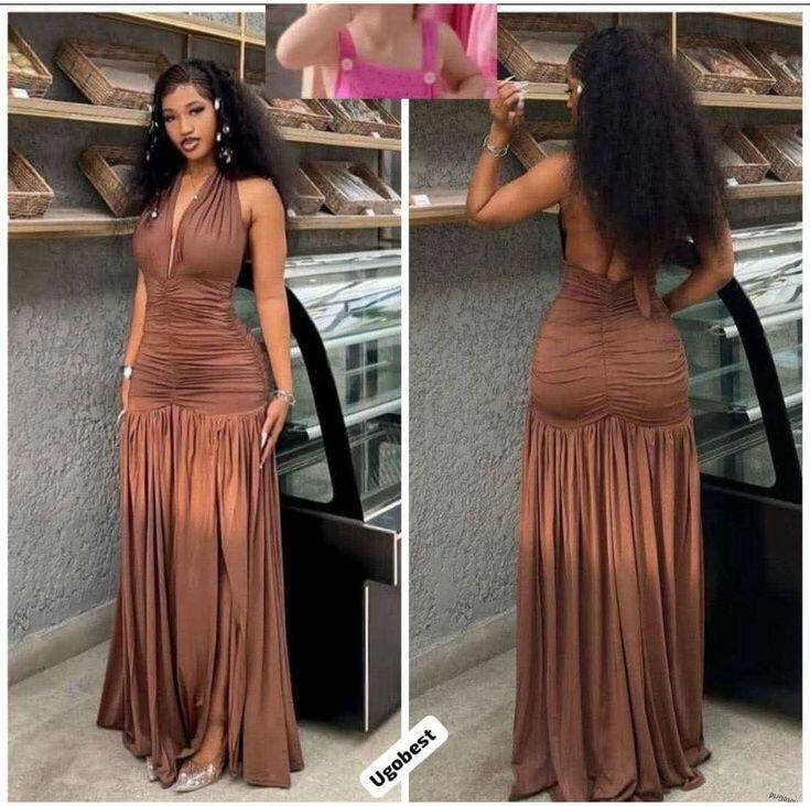 Robe longue élégante soirée