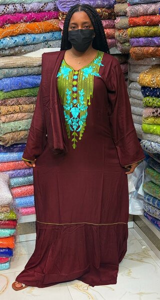 Robe Caftan Élégante Femme