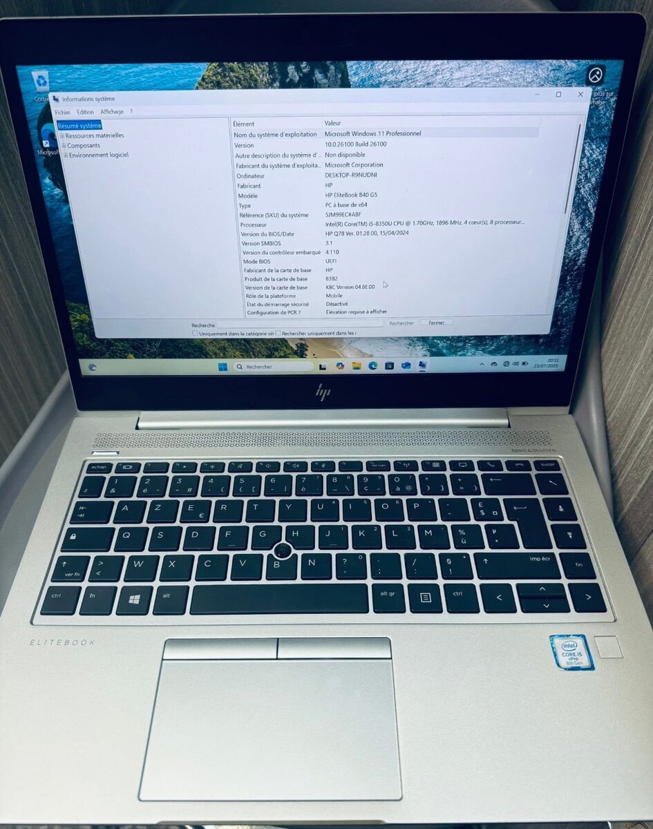 Ordinateur portable élégant HP