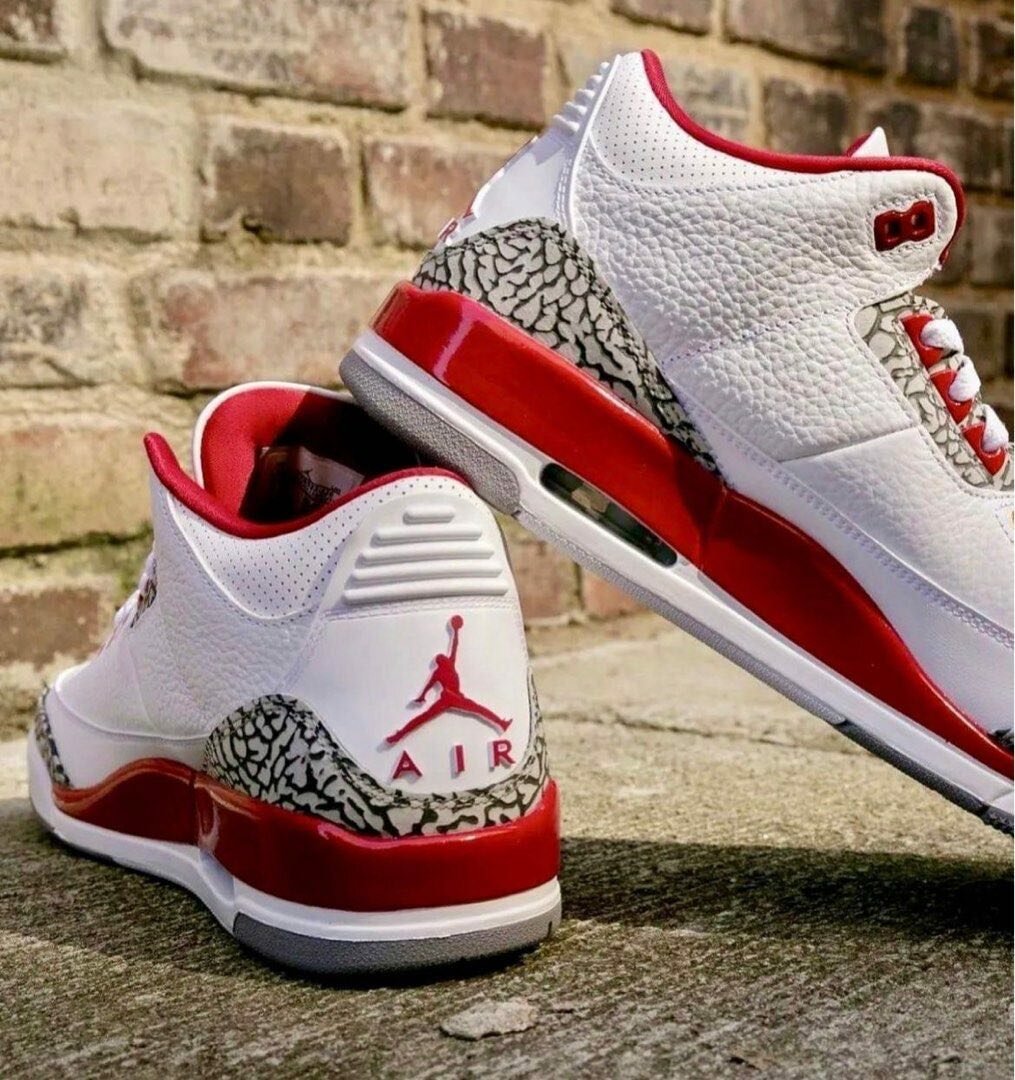 AIR JORDAN 3 RETRO MID CARDINA
