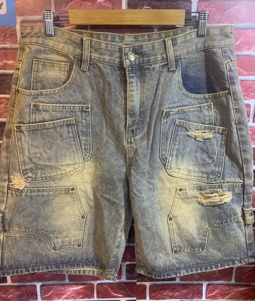 Shorts en jean décontractés homme