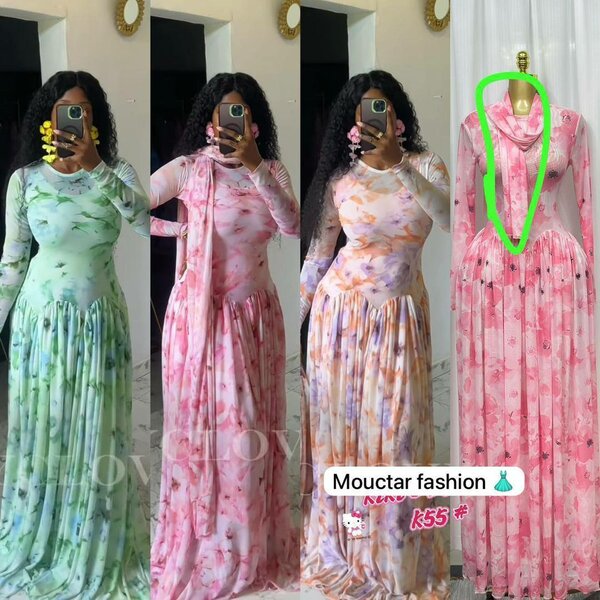 Combinaison Rose Élégante