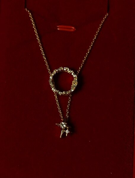 Collier Étoilé (en or plaqué)