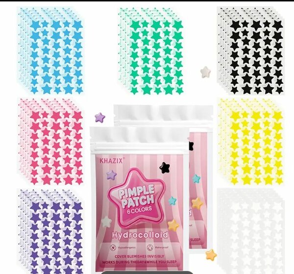 Star Acne Patches 6 Colors