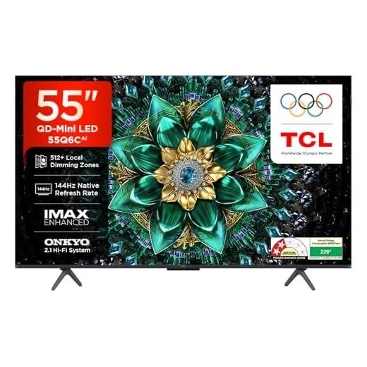 Téléviseur 4K 55" UHD Smart