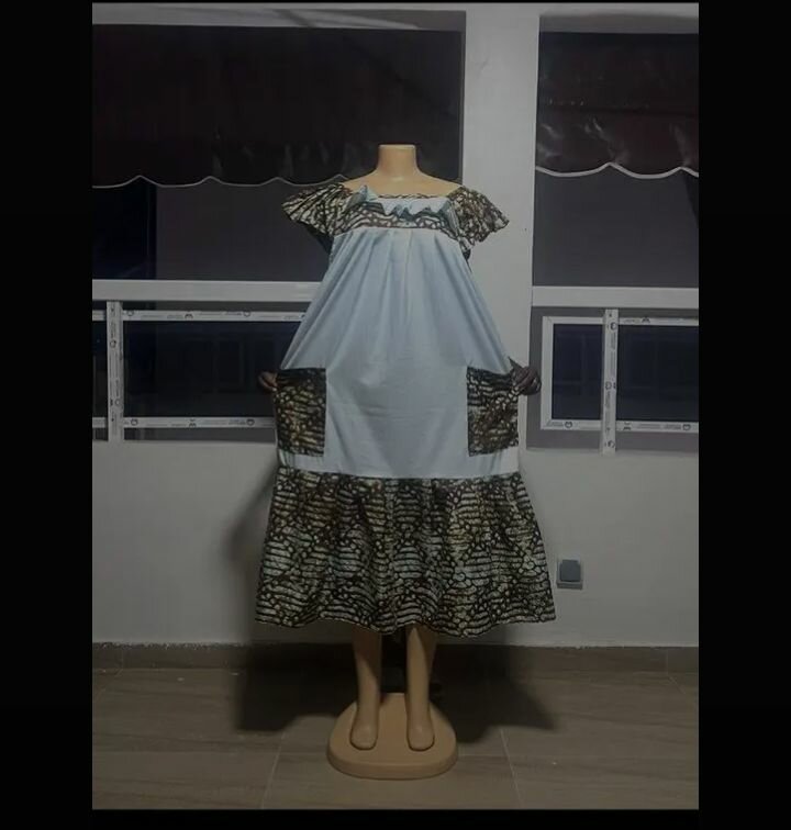 Robe à Motifs Colorés