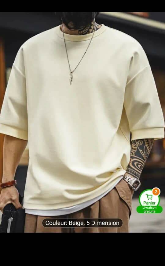 T-shirt Oversize Unisexe