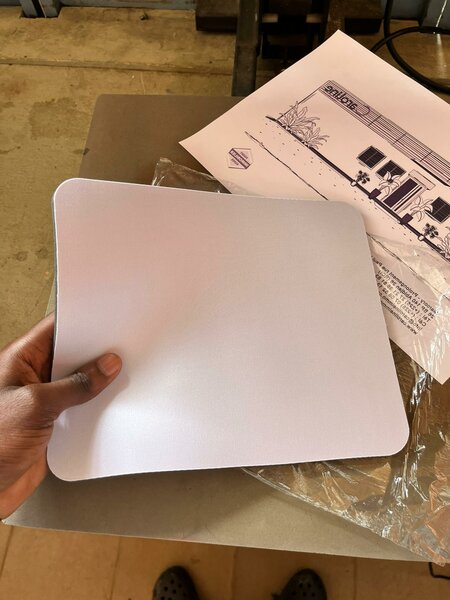 Tapis de souris ergonomique