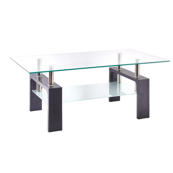 Table basse en verre moderne