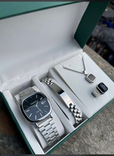 Ensemble de Montre et Bijoux Homme