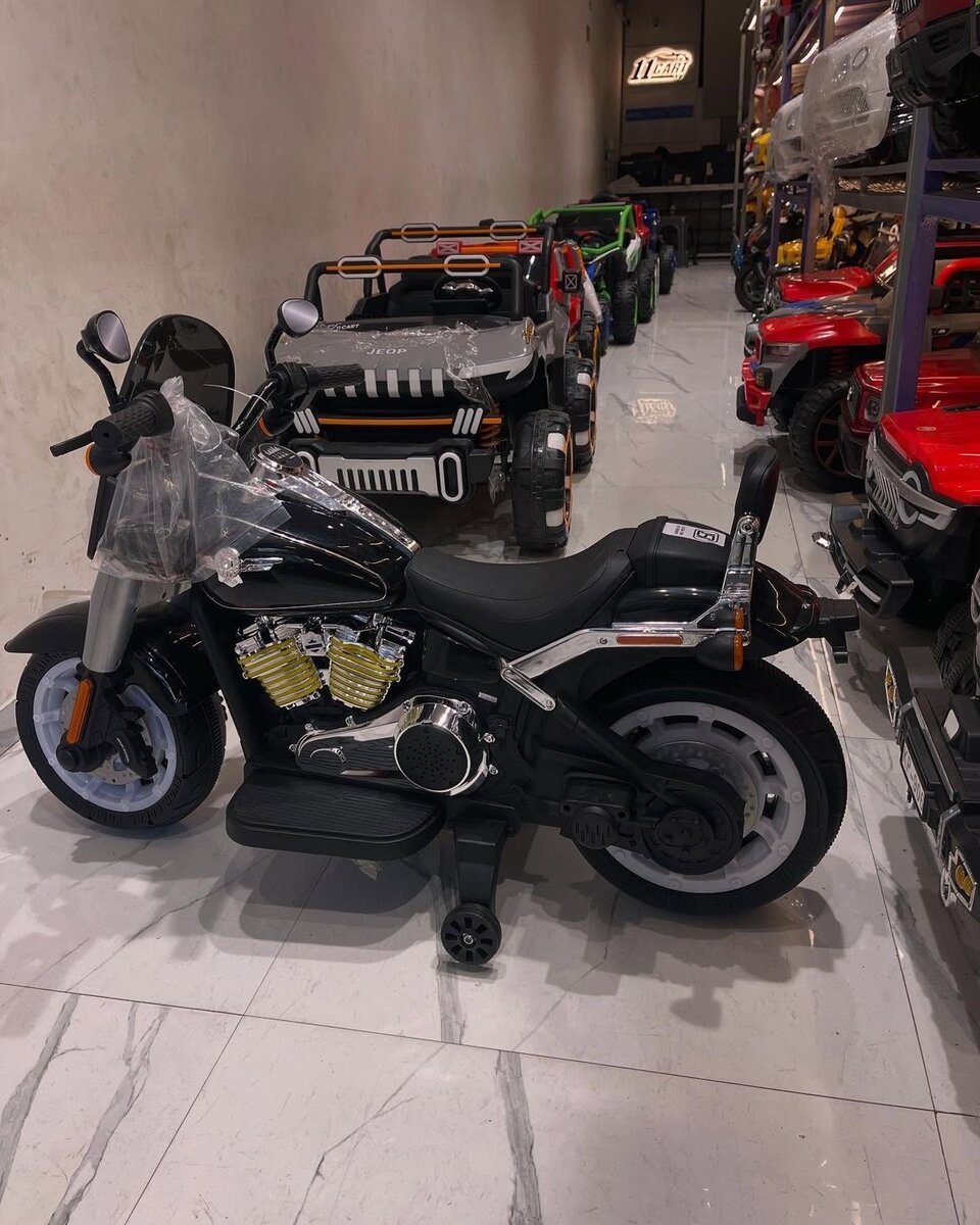 Moto électrique enfant sportive