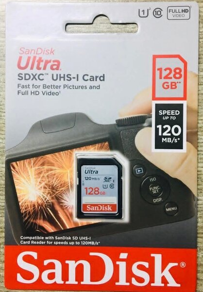 Carte mémoire SanDisk Ultra 128GB