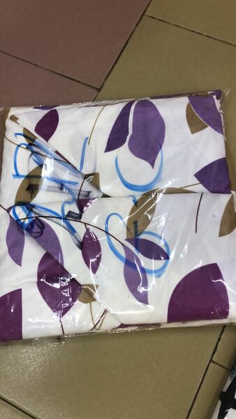 Parure de lit en coton colorée