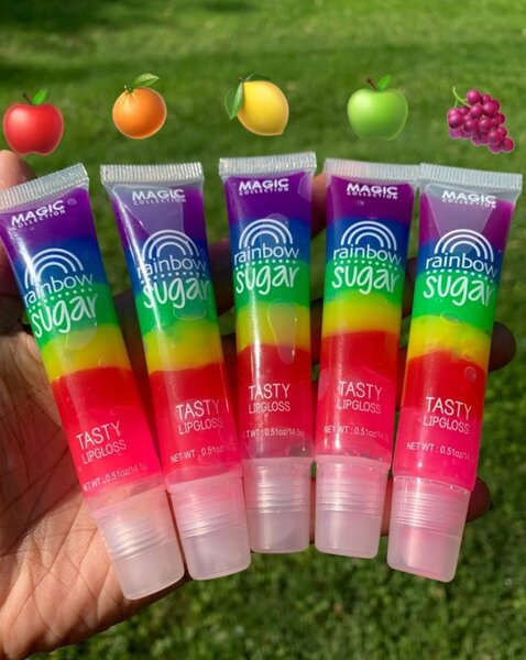 Gloss à Lèvres Arc-en-Ciel