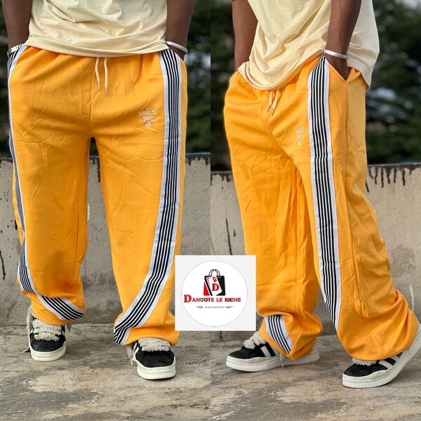 Pantalon de Sport Jaune