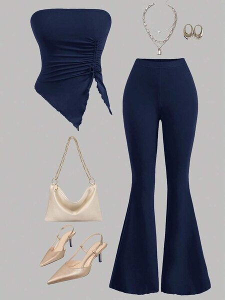 Ensemble chic bleu nuit