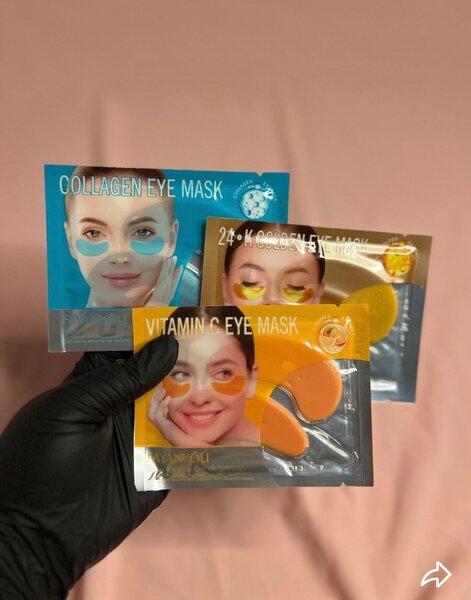 Patchs Yeux Collagène Or