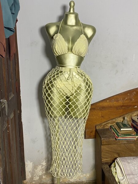 Maillot de Bain Crochet Femme