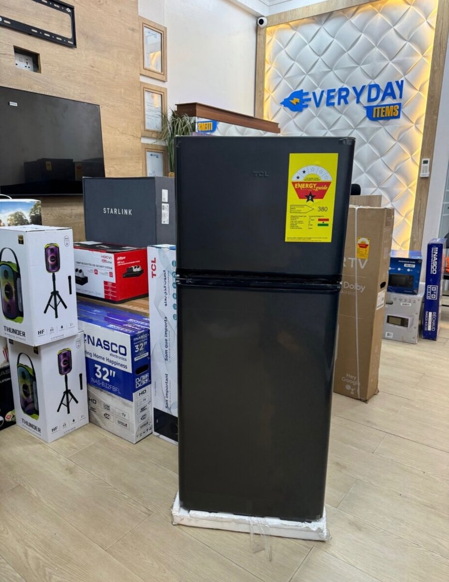 TCL top mount fridge