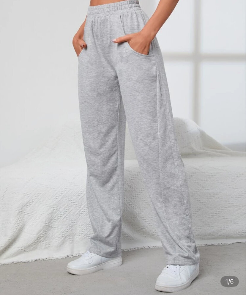 Pantalon de jogging gris pour femmes