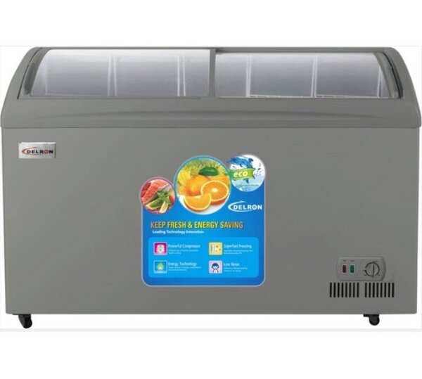 Delron 258Litres Display Ice Cream Chest Freezer