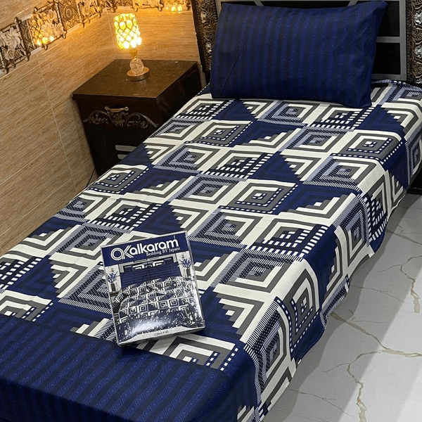 Crystal cotton printed Single Bedsheet