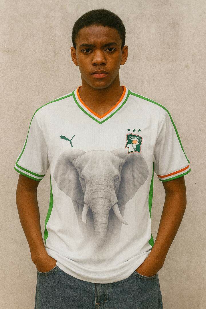 Maillot Éléphant Côte d'Ivoire