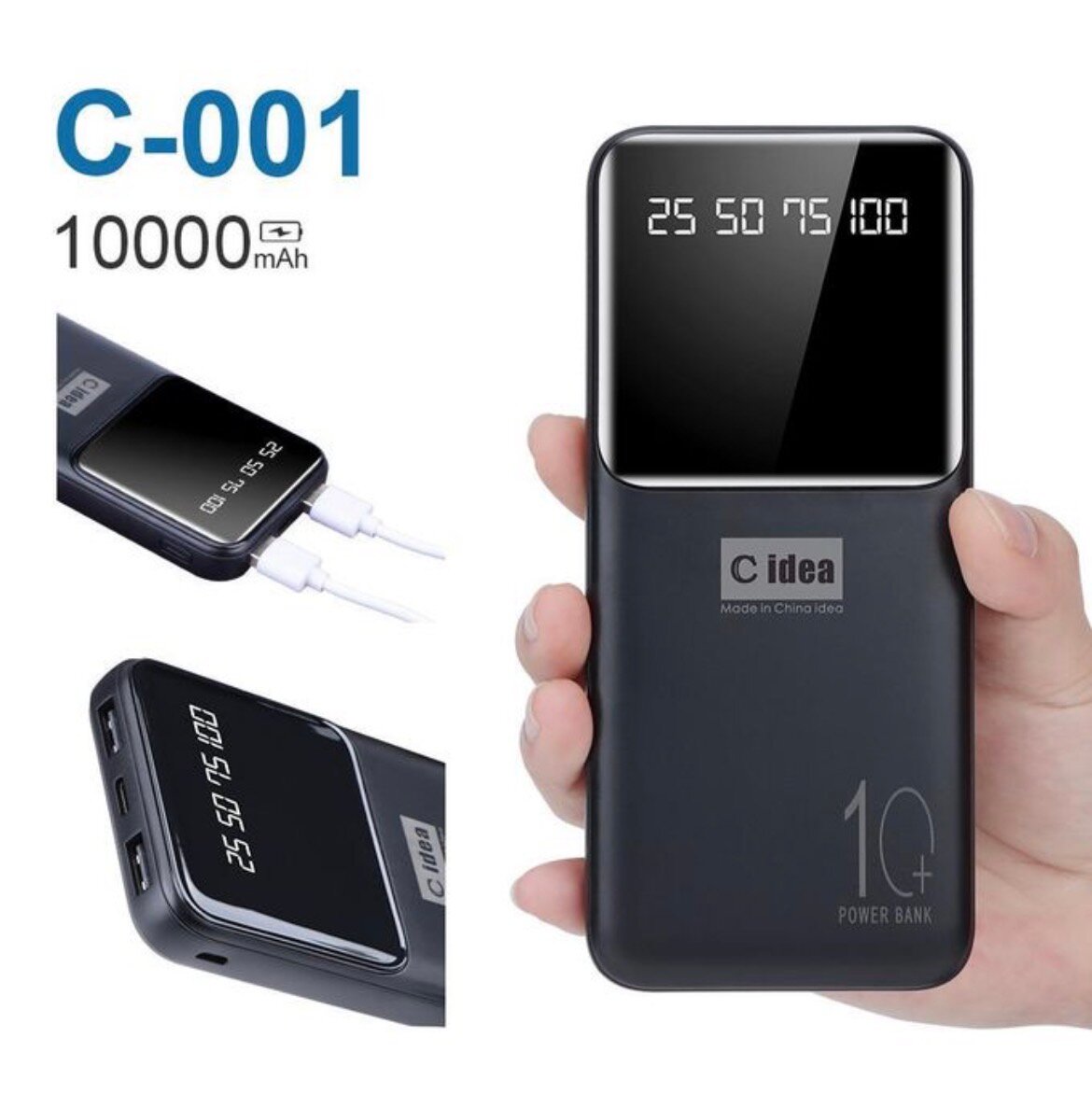 Batterie externe 10000mAh compacte