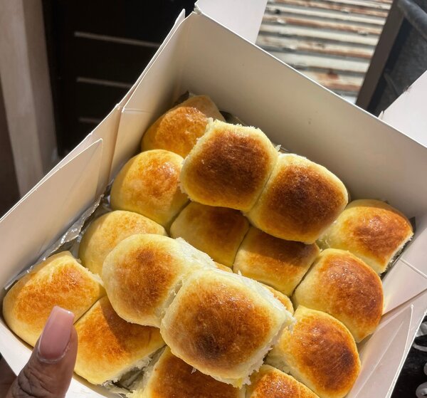 Paquet de pains au lait frais