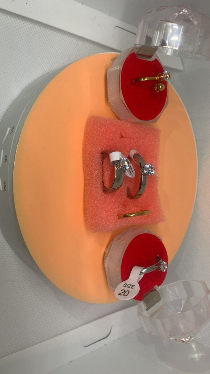 Ensemble de bagues élégantes