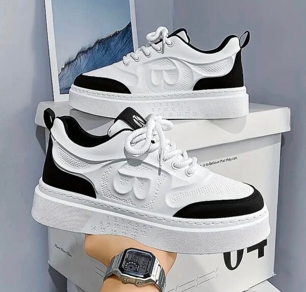Baskets blanches élégantes