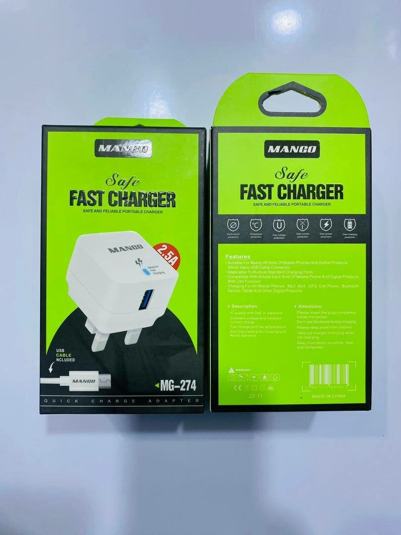 Mobile phones chargers