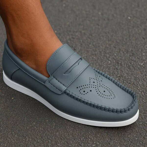 Mocassins en cuir élégants