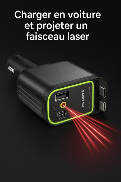 Chargeur Voiture Multifonction USB