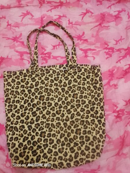 Sac fourre-tout léopard