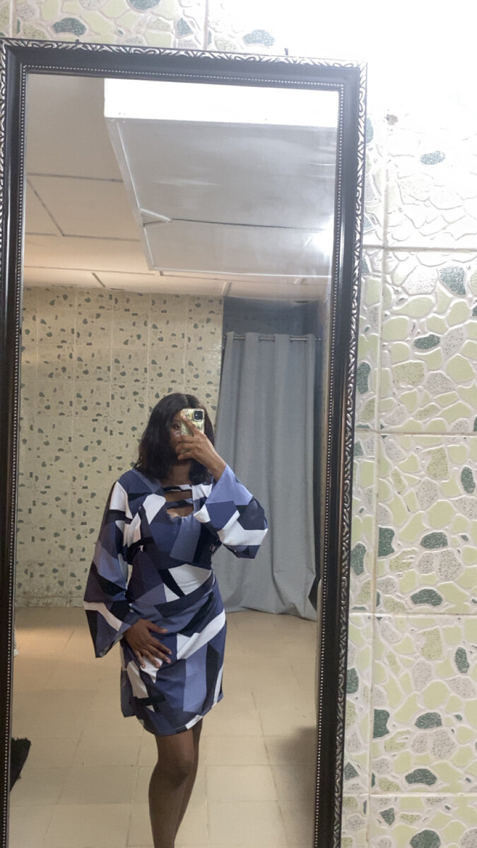 Robe élégante à motifs