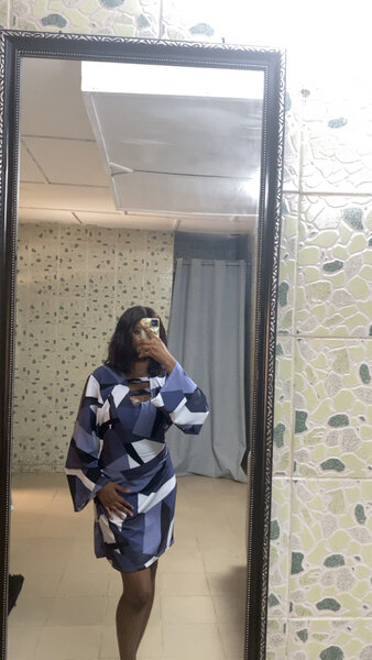 Robe élégante à motifs