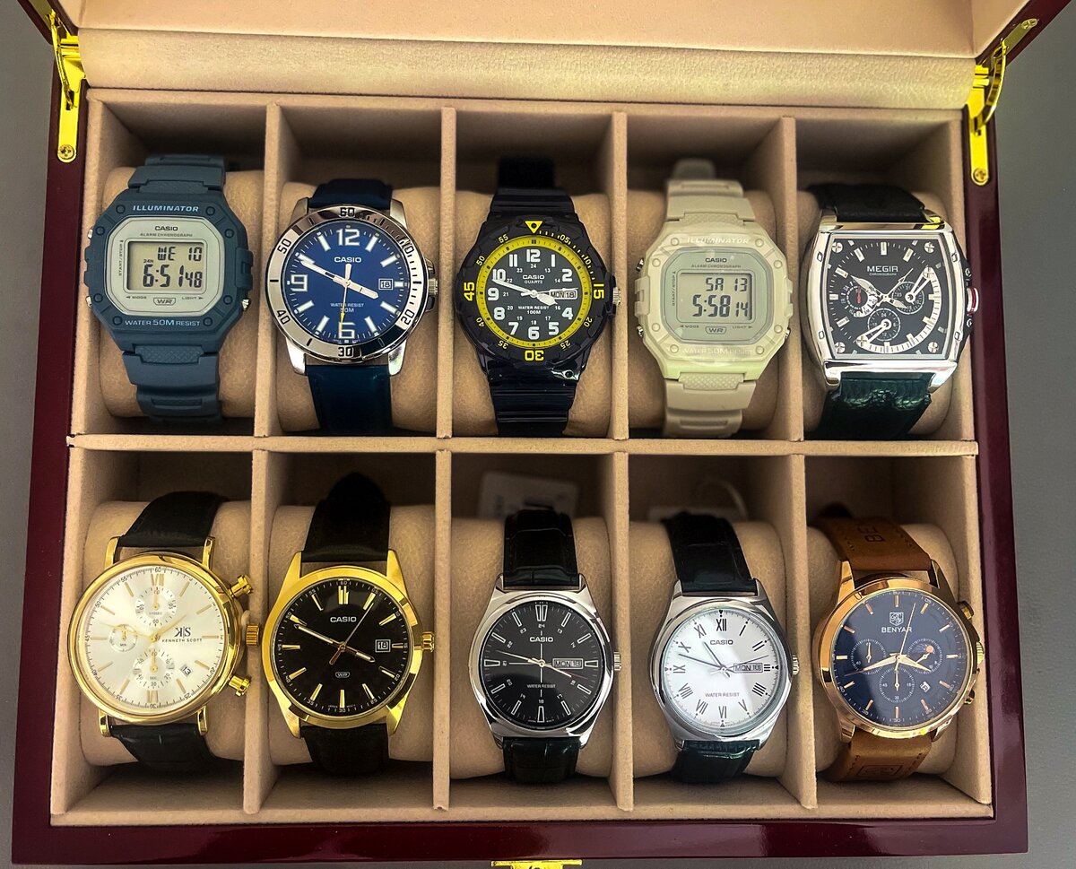 Watch Case 10 Slot