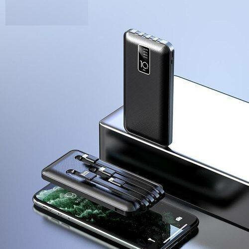 Power Banks 4 Câbles De Charge Intégrés 10000mAh