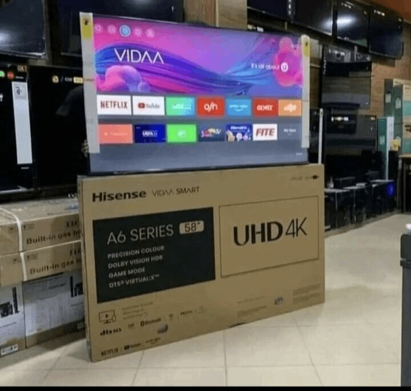 Téléviseur Hisense 58" 4K UHD