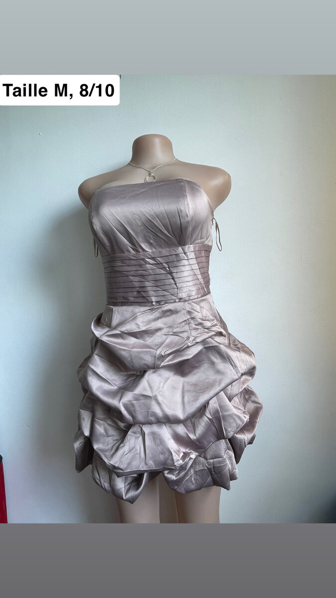 Elegant Strapless Cocktail Dress