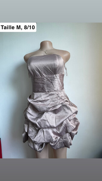 Elegant Strapless Cocktail Dress